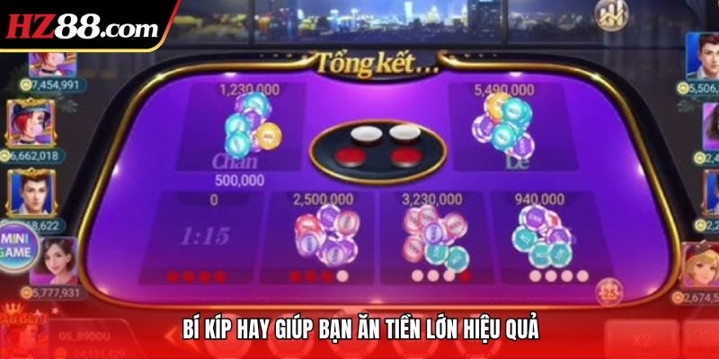Bí kíp hay giúp bạn ăn tiền lớn hiệu quả